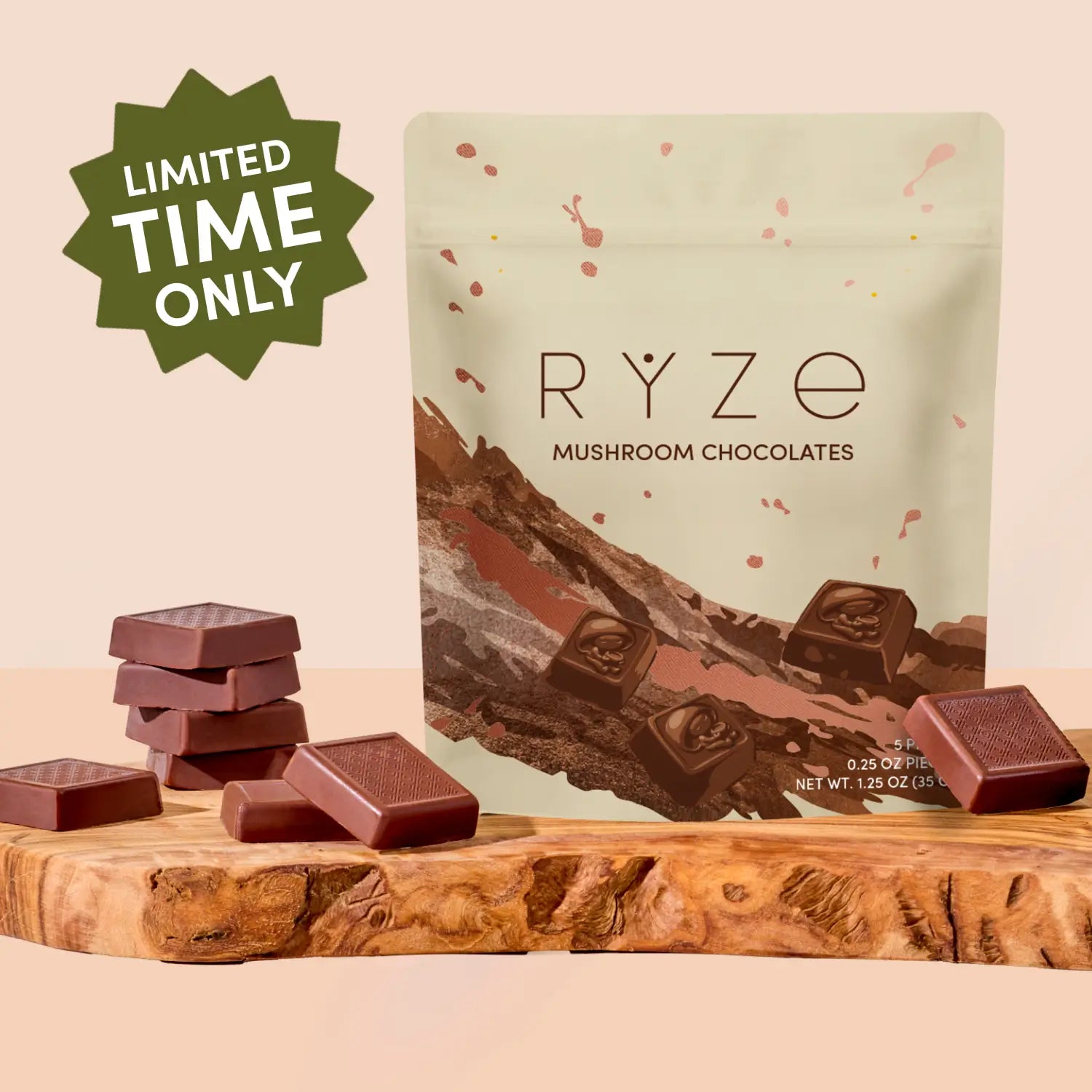 Mushroom Chocolates Rye (15 pieces) - 9K8A
