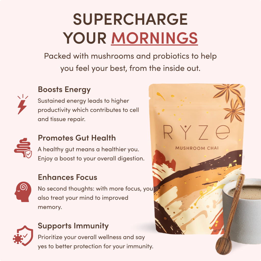 RYZE Mushroom Chai Starter Bag - 7LAV