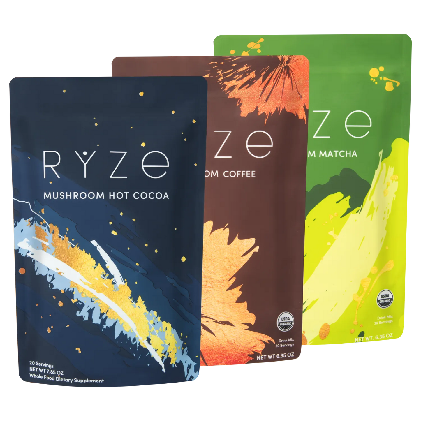 Ultimate Day + Night Bundle: Coffee + Matcha + Cocoa - 395Y