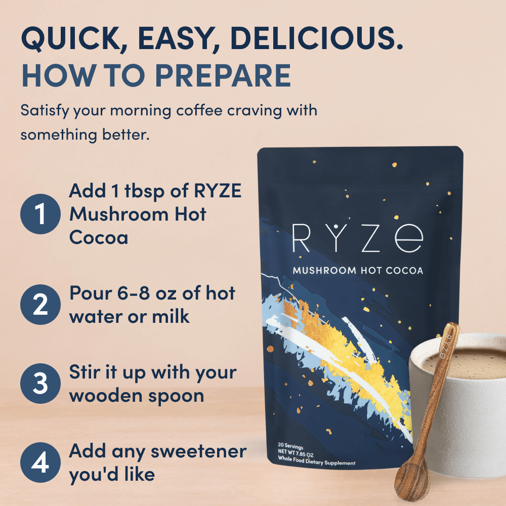 Mushroom Hot Cocoa (20 servings) - JVHJ