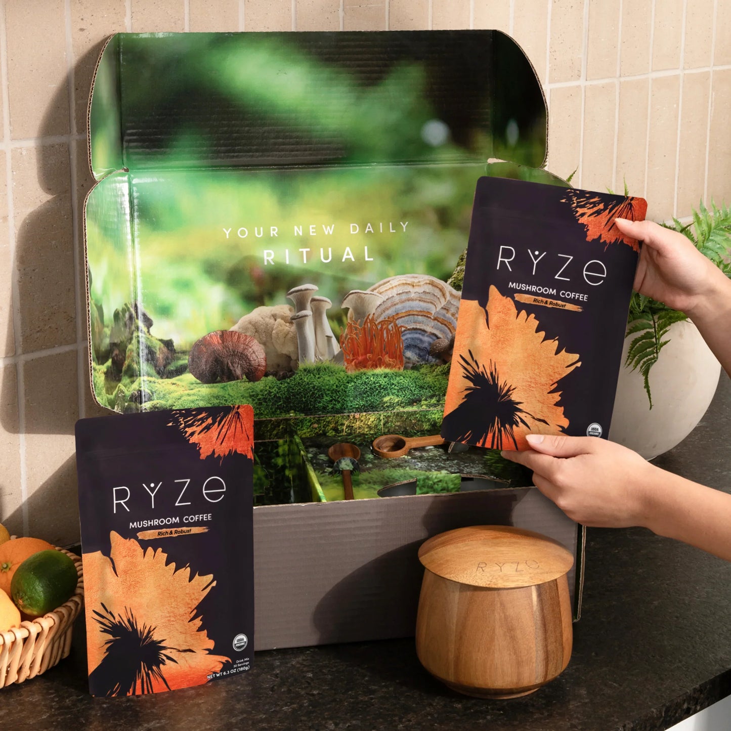 RYZE Ritual Set Dark Roast (90 Day Plan) - SXM4