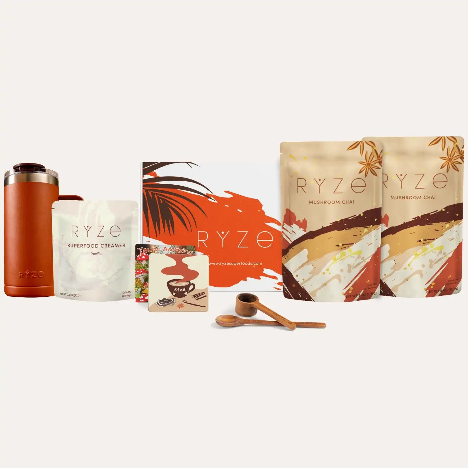 Mushroom Chai Starter Kit (40 Servings) - 8HQR