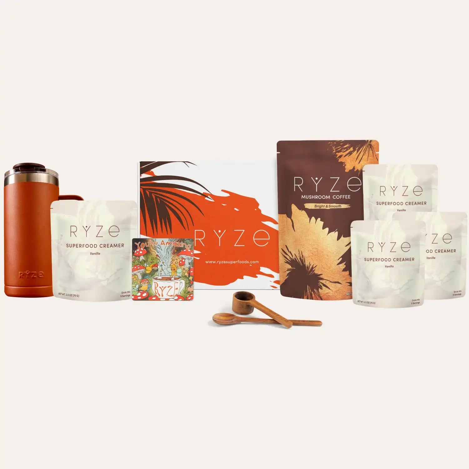 Ultimate RYZE Vanilla Latte Bundle (Vanilla Creamer + Coffee) - GFYH
