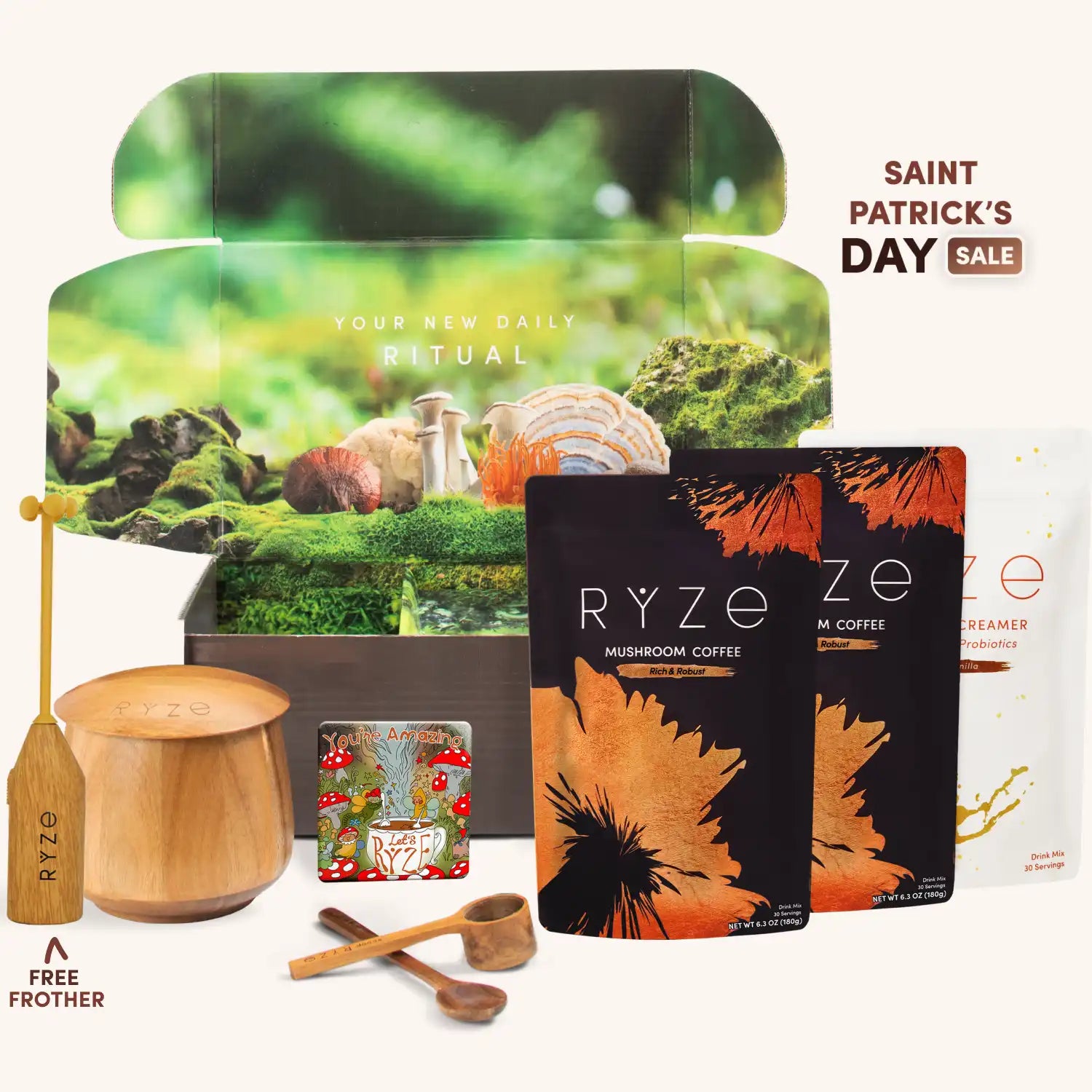 Mushroom Coffee House Blend Ritual Set - 0C2Q