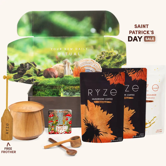 Mushroom Coffee Ritual Set - GM1S
