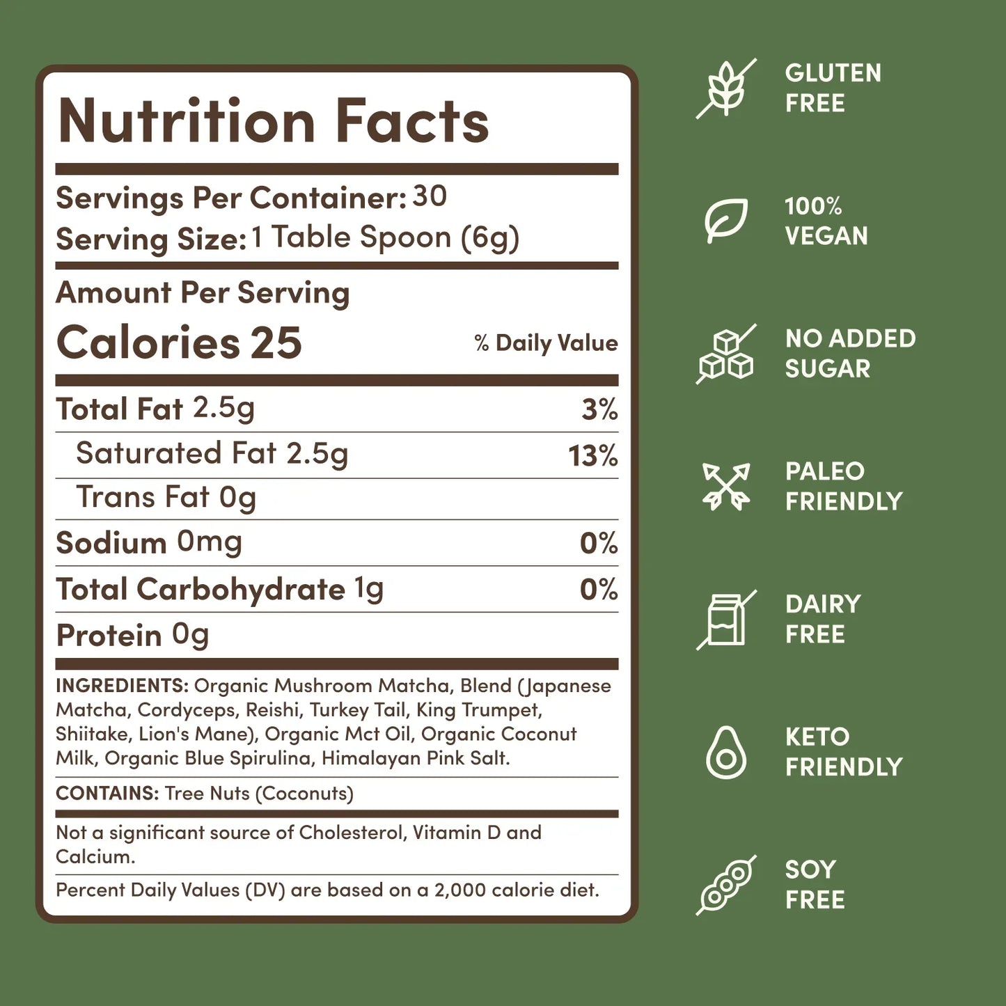 Mushroom Matcha (30 Servings) - XYYT