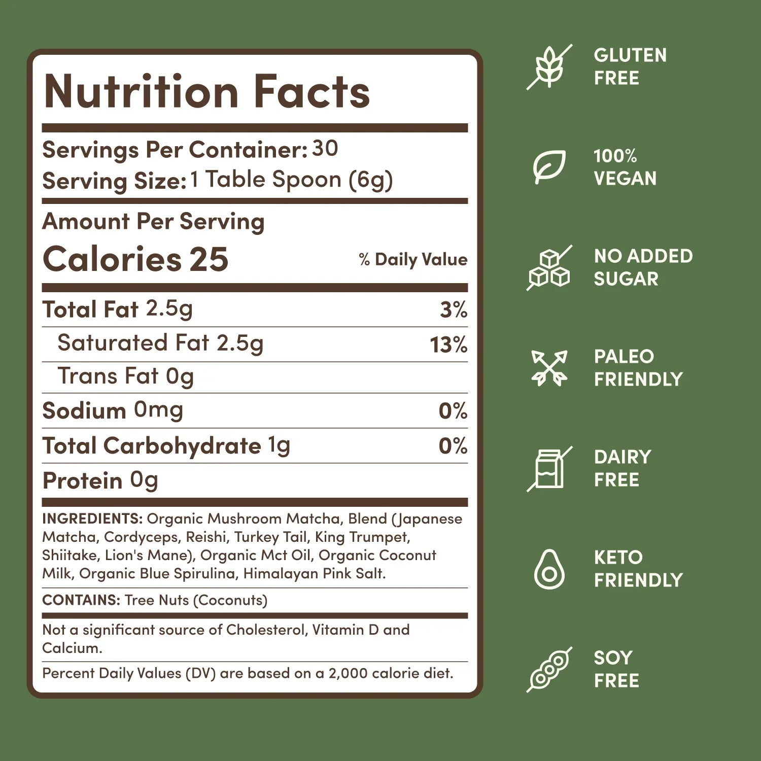 Mushroom Matcha (30 Servings) - XYYT