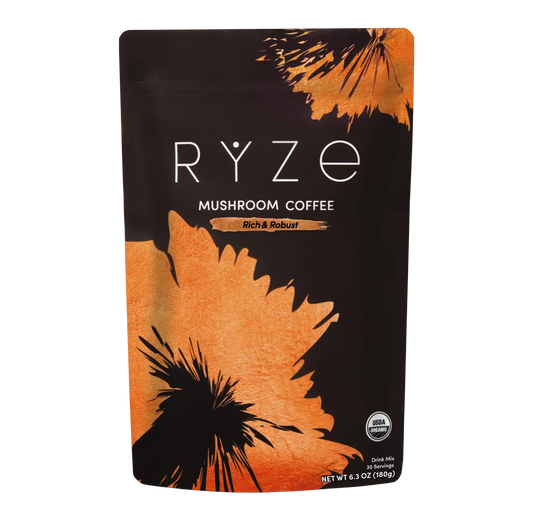 Mushroom Coffee Dark Roast: 30 Servings - T7R5