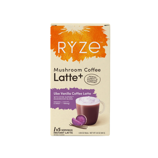 Ube Vanilla Coffee Latte Carton - 149D