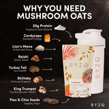 Mushroom Overnight Oats Pack (14 Servings) - G3VG