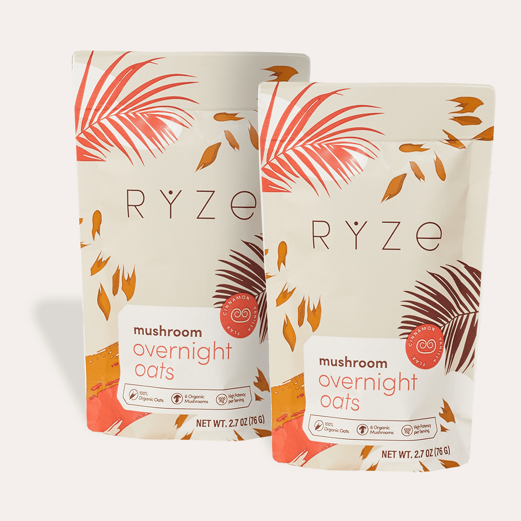 Mushroom Overnight Oats Pack (28 Servings) - S3B1